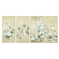 Trailing Garden Set of Four Canvas Paintings